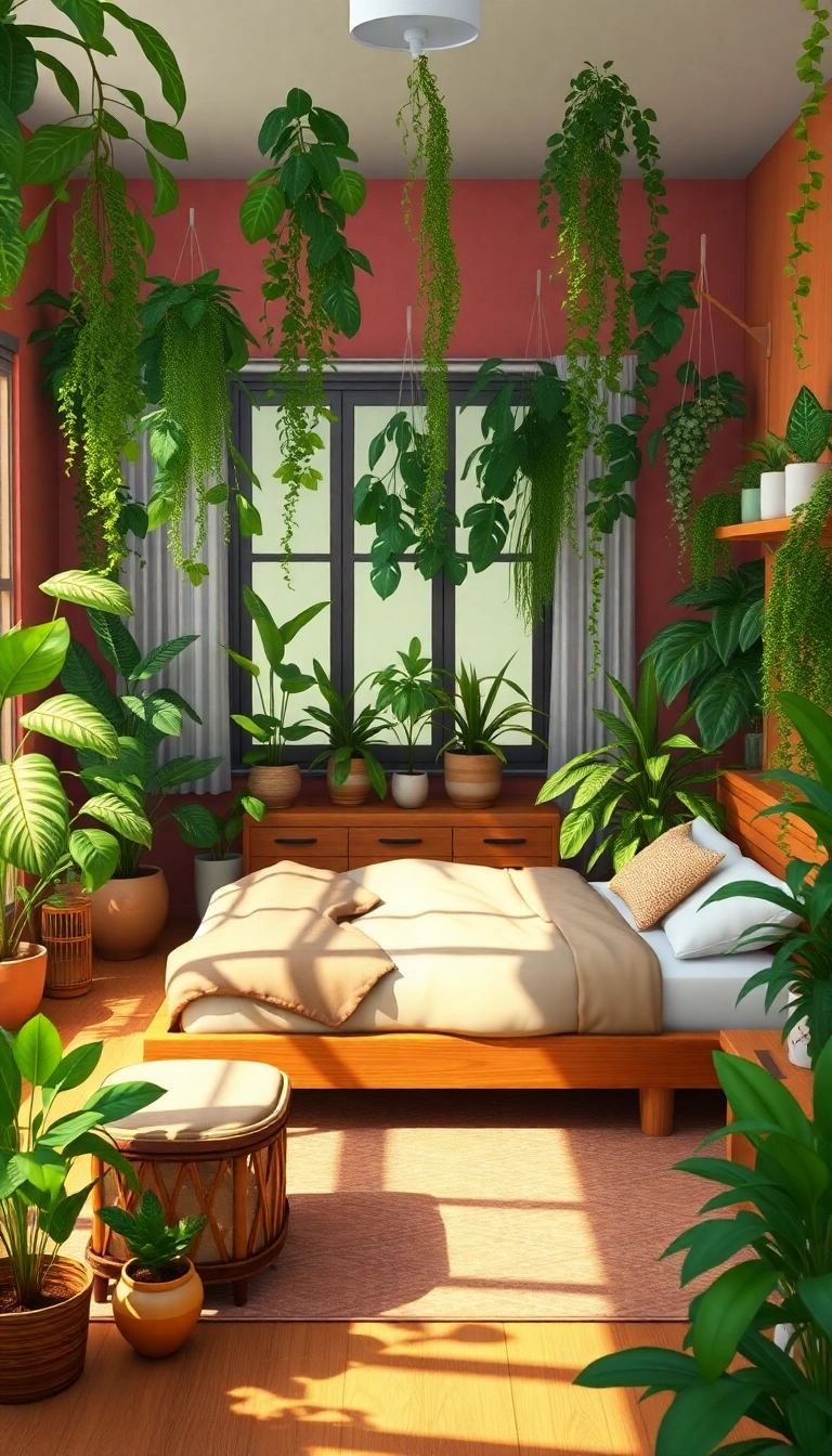 23 Sims 4 Bedroom Ideas That Will Transform Your Virtual Space (You Won't Believe #12!) - 15. Urban Jungle