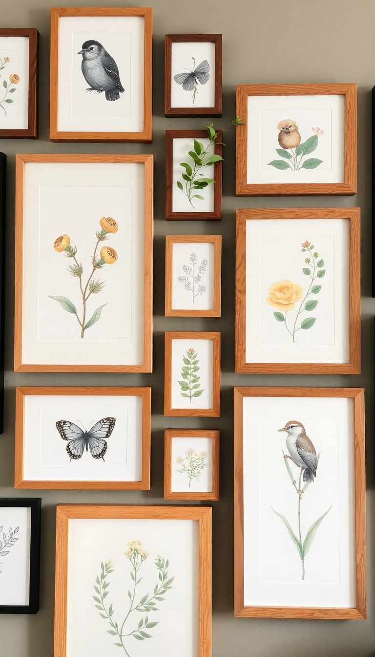 24 Boho Nursery Room Decor Ideas That Will Make You Say 'I Need This!' - 8. Nature-Inspired Art