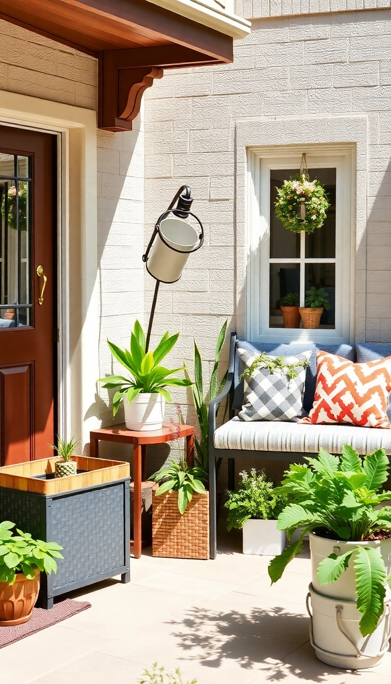 22 Patio Decorating Ideas That Will Transform Your Outdoor Space into a Dream Oasis! - 19. Stylish Storage Solutions