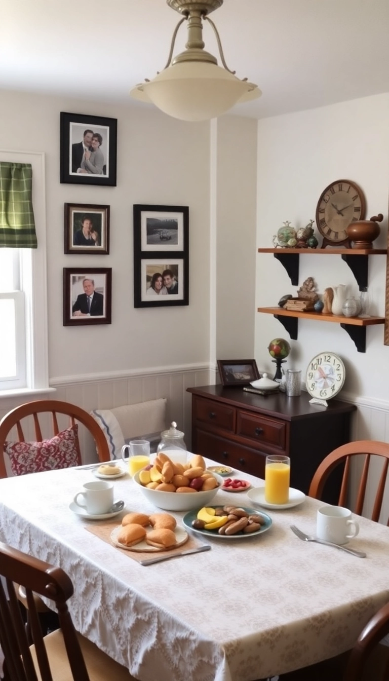 27 Farmhouse Breakfast Nook Ideas That’ll Make You Want to Sip Coffee All Morning! - 15. Personal Touches