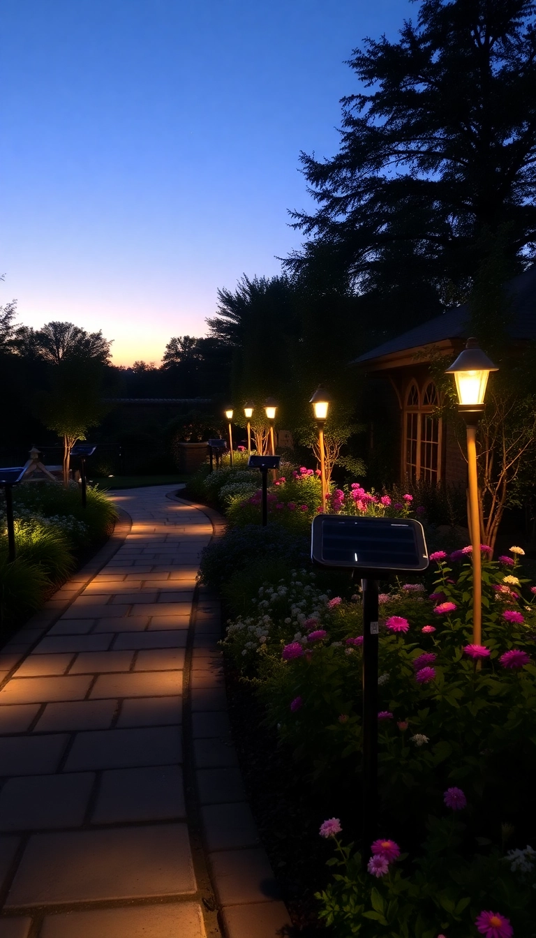 24 Low Maintenance Landscaping Ideas That’ll Transform Your Yard Without Breaking a Sweat! - 12. Outdoor Lighting