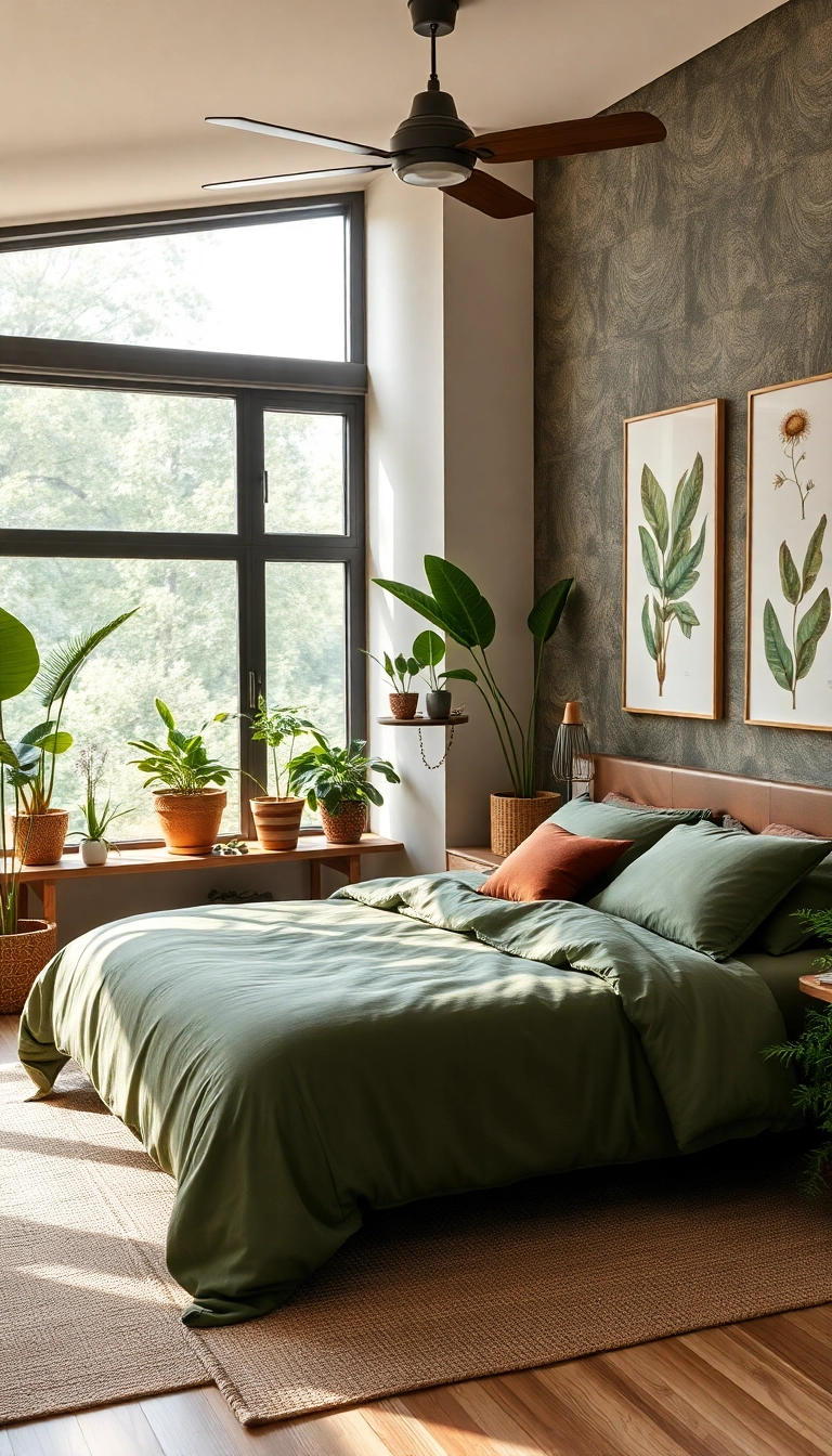 26 Bedroom Makeover Ideas That'll Make You Want to Redecorate Immediately! - 11. Nature-Inspired