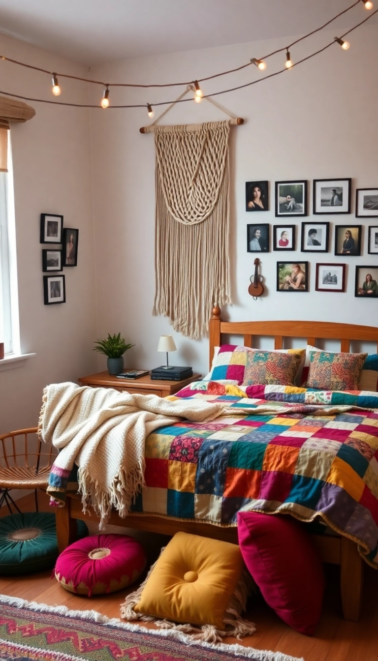 20 Awesome Bedroom Ideas That'll Make You Want to Redecorate Immediately! - 1. Bohemian Oasis