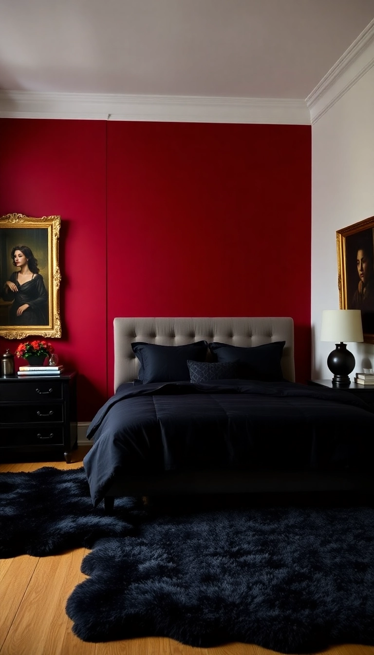 21 Dark Romantic Bedroom Ideas That'll Ignite Your Passion (You Won't Believe #9!) - 5. Moody Color Palettes