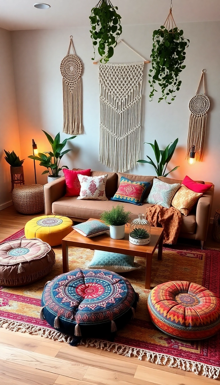 25 Dream House Rooms Ideas That Will Make You Want to Redecorate Right Now! - 3. Bohemian Oasis