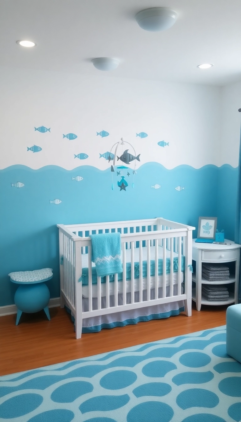 26 Baby Girl Nursery Ideas That'll Make You Say 'Aww!' (You Won't Believe #14!) - 6. Under the Sea Adventure