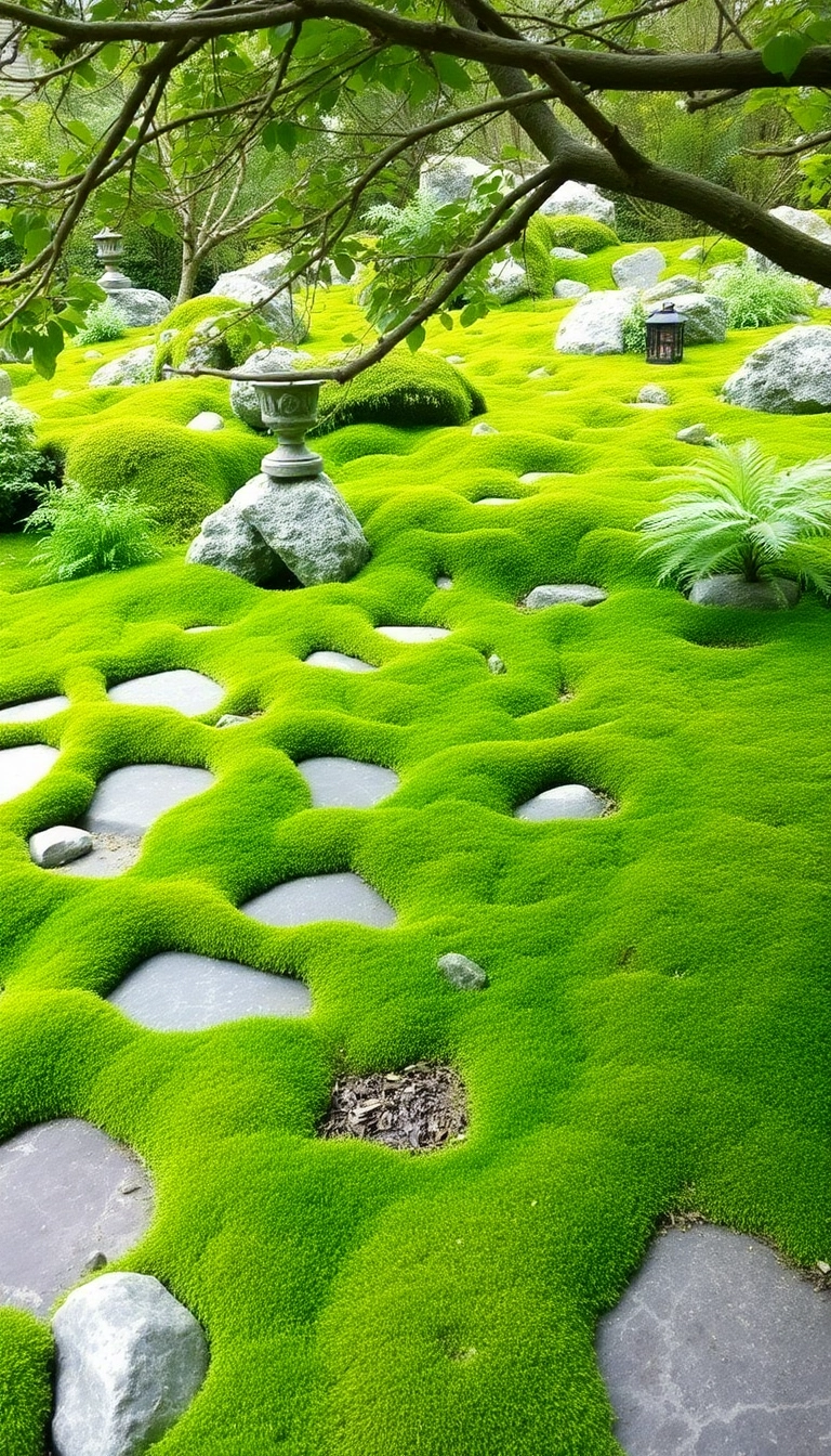 27 Japanese Garden Ideas That'll Turn Your Backyard into a Tranquil Oasis (You Won't Believe #15!) - 11. Moss Gardens