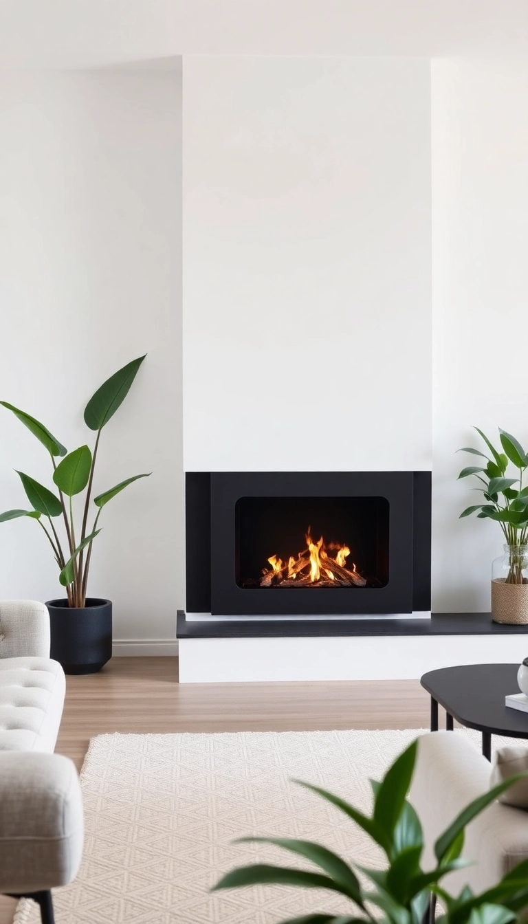 27 Fireplace Ideas for Your Living Room That Will Make You Fall in Love Again! - 4. Eco-Friendly Biofuel Fireplaces