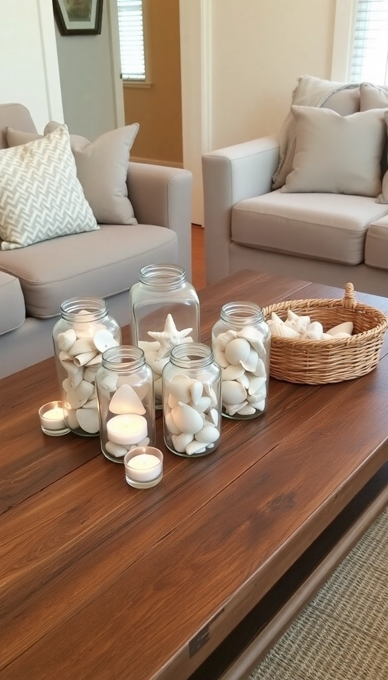 25 Modern Coastal Decor Ideas That Will Make Your Home Feel Like a Beach Paradise! - 6. Seashell Decor