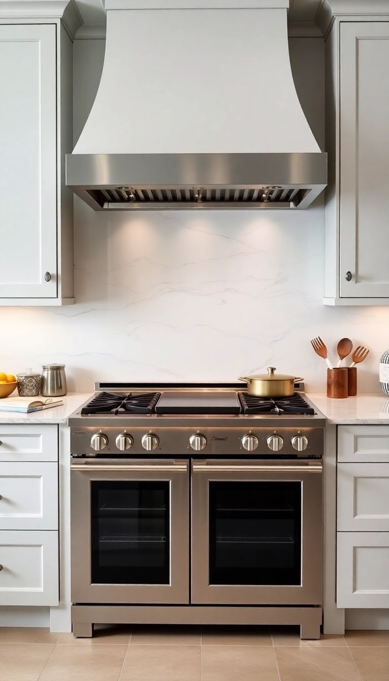 26 Kitchen Design Ideas That'll Transform Your Cooking Space! - 20. Dual-Fuel Ranges