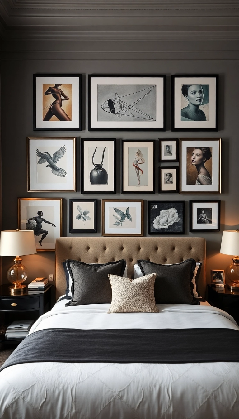 25 Luxury Bedroom Master Ideas That Will Make You Feel Like Royalty! - 10. Artwork and Decor