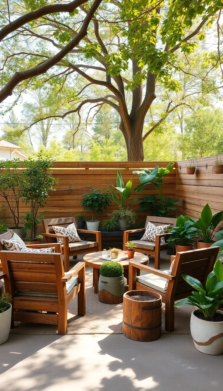 22 Patio Decorating Ideas That Will Transform Your Outdoor Space into a Dream Oasis! - 15. Eco-Friendly Decor