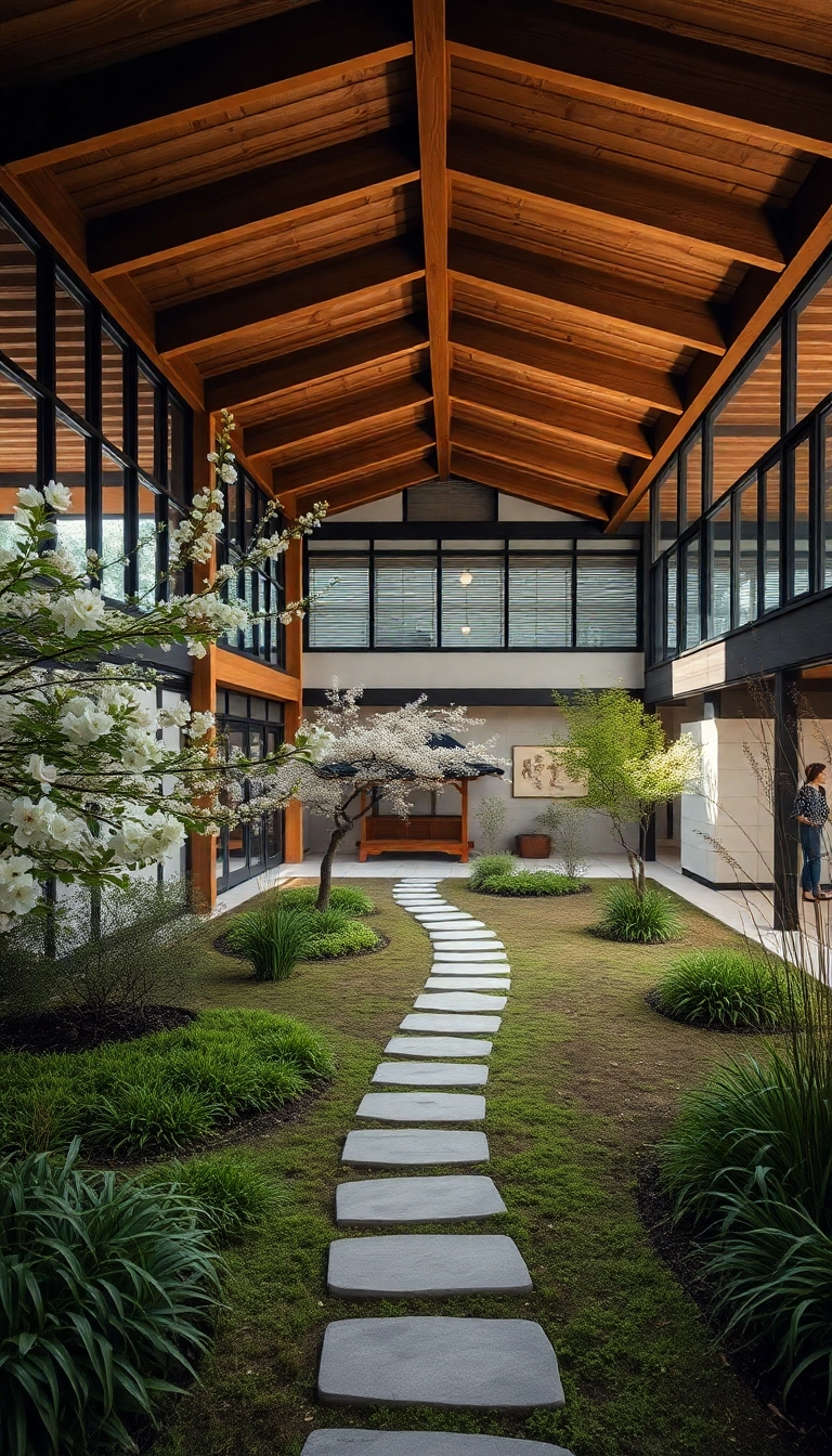 28 Modern Japanese Homes With Courtyard Gardens That Redefine Serenity! - 2. Traditional Meets Modern