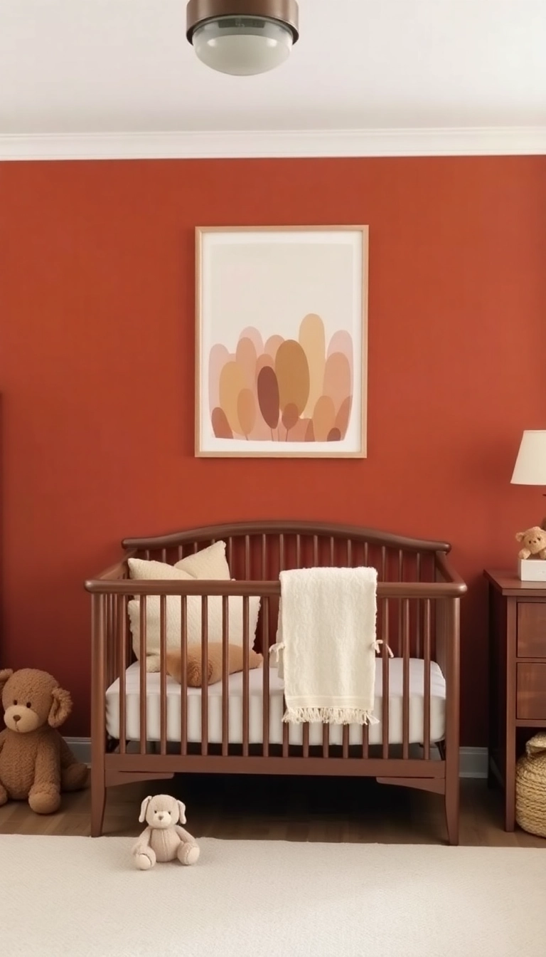 24 Boho Nursery Room Decor Ideas That Will Make You Say 'I Need This!' - 13. Earthy Wall Colors