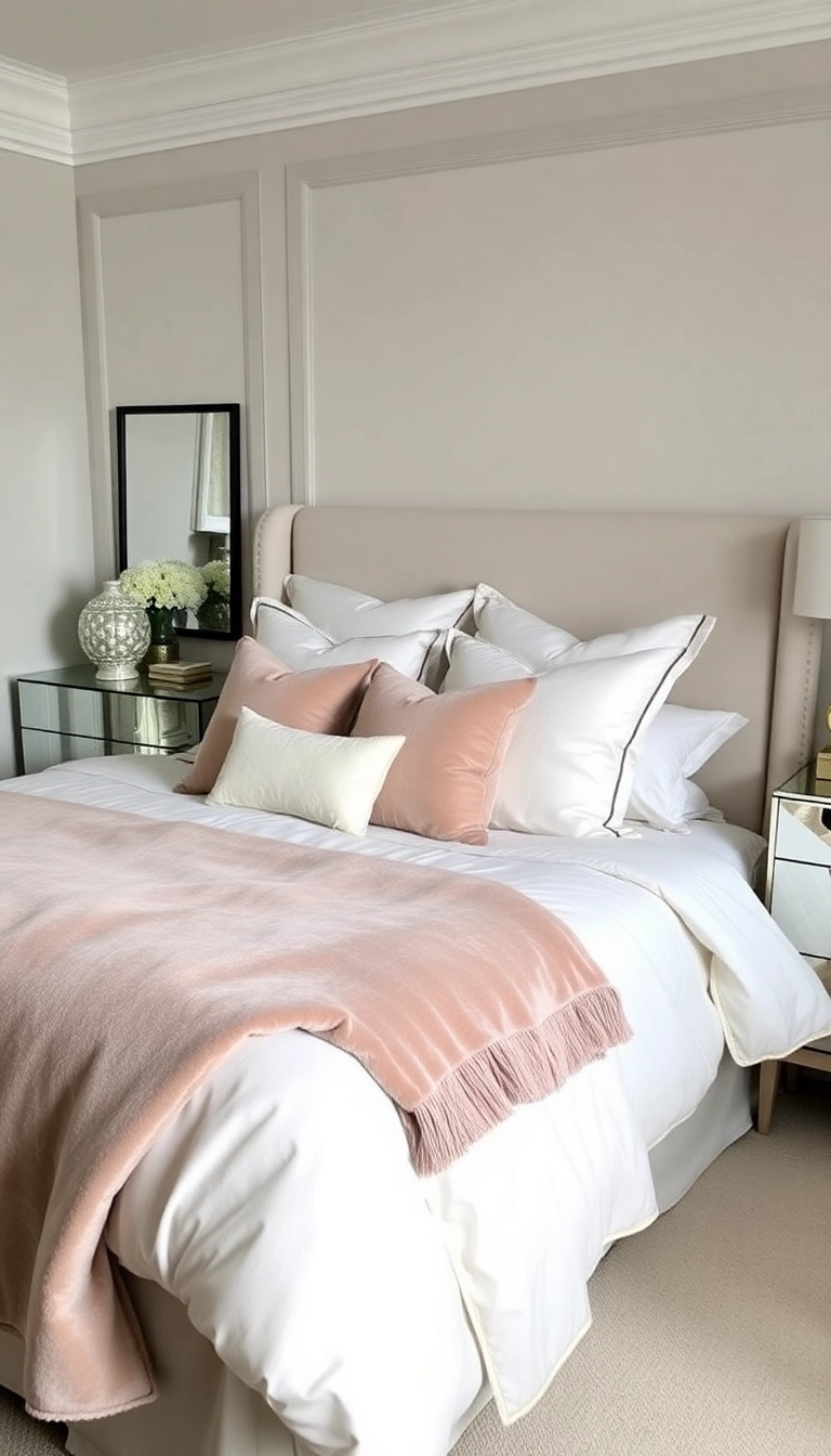 32 Bedding Inspo Ideas That'll Turn Your Bedroom into a Dreamy Oasis! - 10. Elegant Neutrals