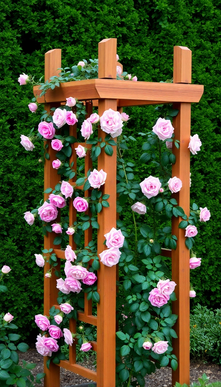 26 Garden Decor Ideas That'll Transform Your Outdoor Space into a Paradise! - 7. DIY Garden Trellis