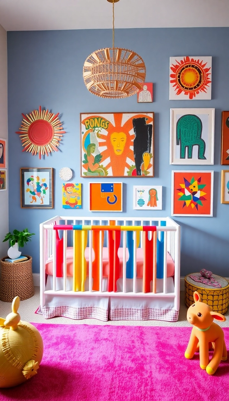 26 Baby Girl Nursery Ideas That'll Make You Say 'Aww!' (You Won't Believe #14!) - 11. Artful Inspirations