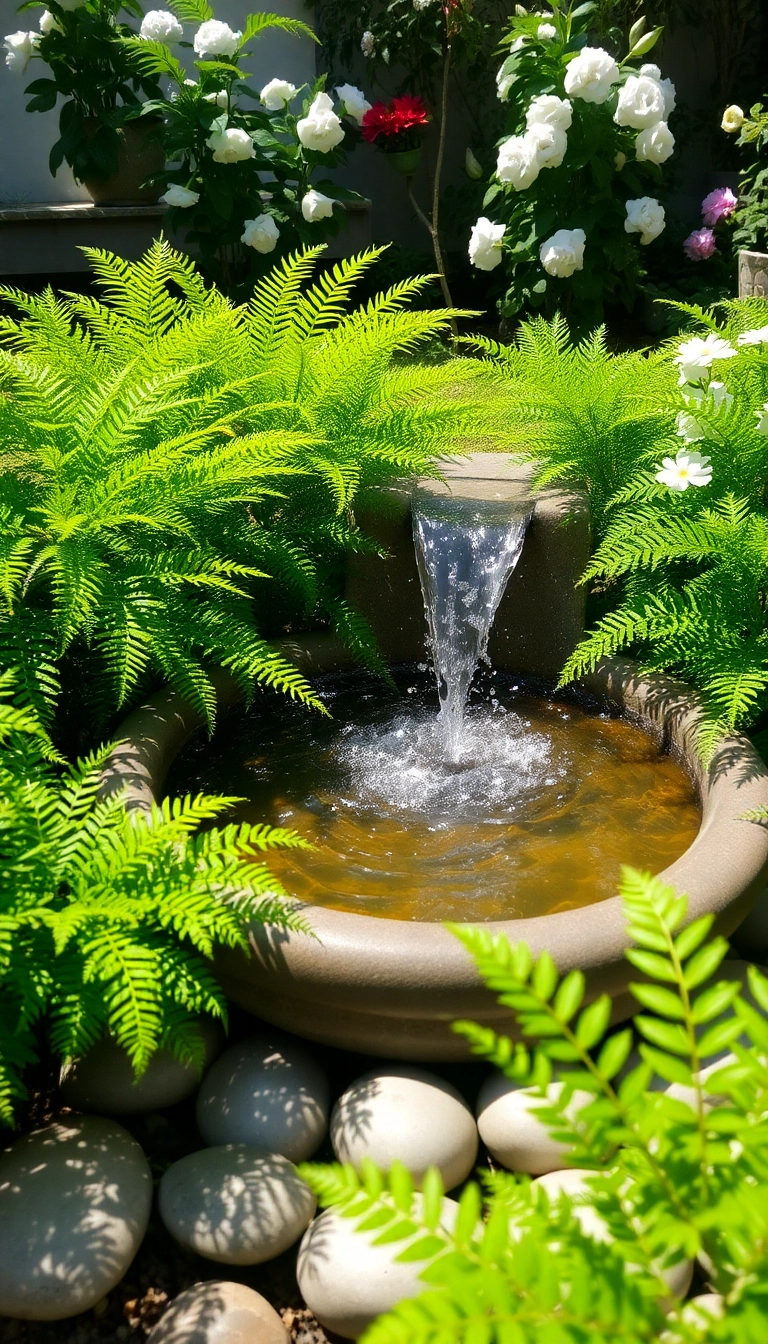 22 Zen Garden Ideas That'll Transform Your Outdoor Space into a Tranquil Oasis! - 7. Water Features