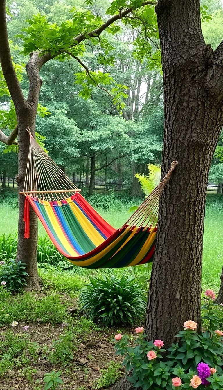 26 Garden Decor Ideas That'll Transform Your Outdoor Space into a Paradise! - 21. Garden Hammock