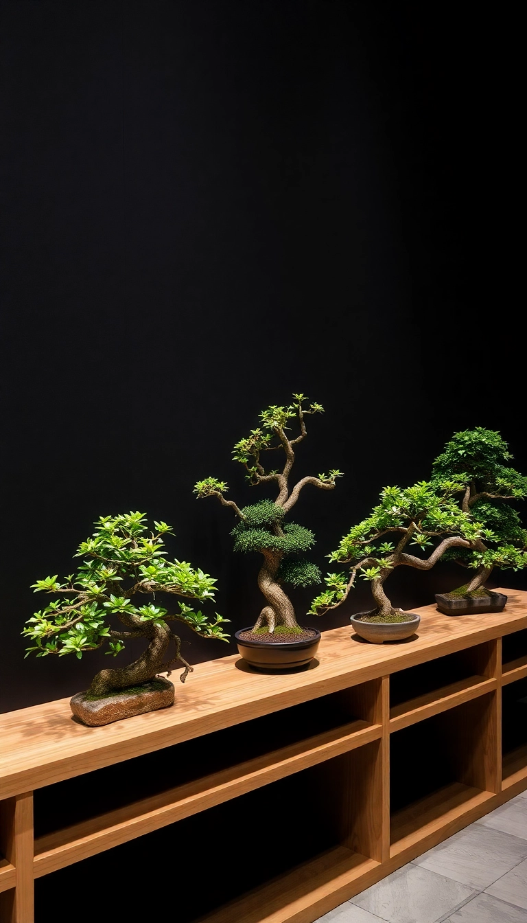 22 Japanese Style Indoor Gardens That Will Bring Zen to Your Home! - 2. Indoor Bonsai Oasis