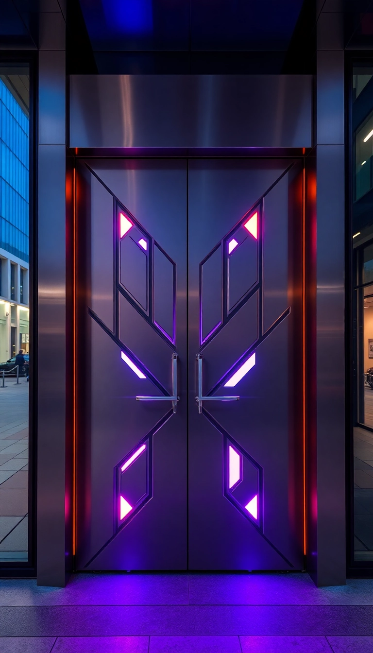 25 Door Decorating Contest Ideas That Will Blow Your Mind (You Won't Believe #12!) - 8. Futuristic Flair