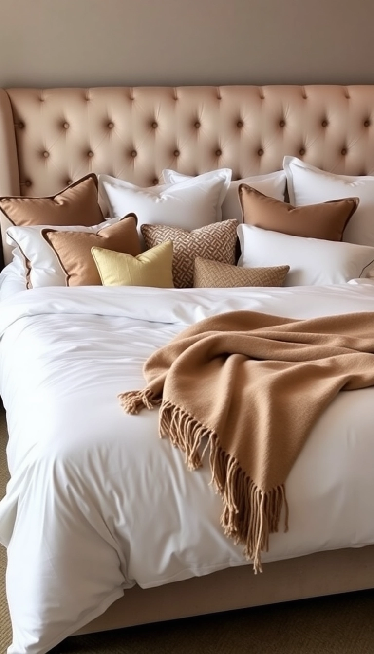 25 Luxury Bedroom Master Ideas That Will Make You Feel Like Royalty! - 4. Luxurious Bedding